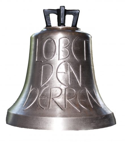 Glocke aus dem ehemaligen Gemeindehaus Sandheide