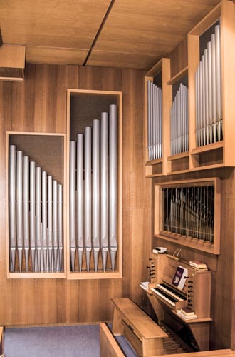 Orgel im Paul-Schneider-Haus