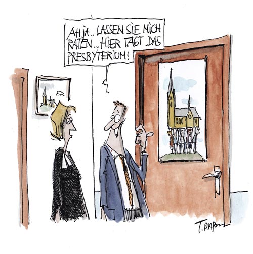 Presbyterium Grafik: Plaßmann