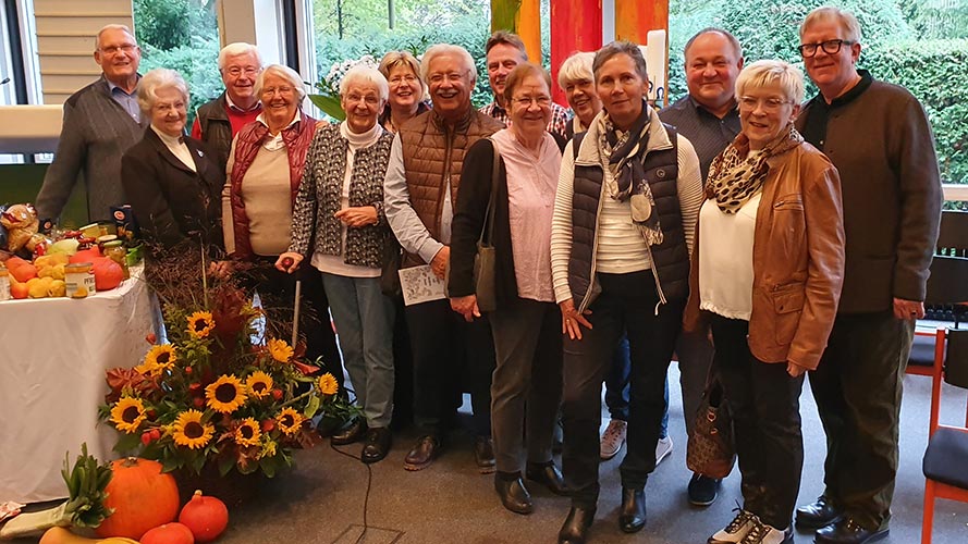 Gruppenfoto mit der Partnergemeinde