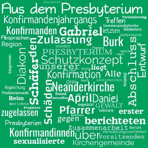 Presbyteriumssitzung – April 2023