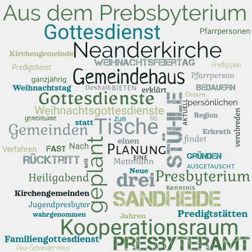 Presbyteriumssitzung  - September 2023