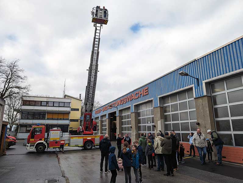 Väter-Kinder-Morgen bei der Feuerwehr