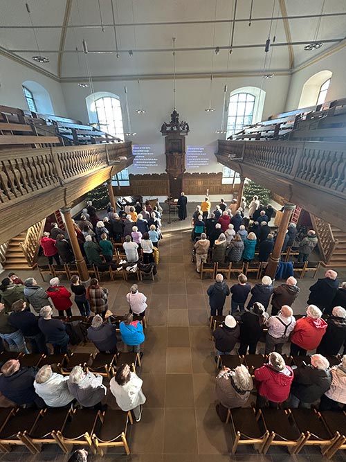 Gottesdienst in der Evangelischen Kirche in Mettmann