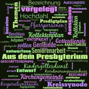 Aus dem Presbyterium Aus dem Presbyterium
