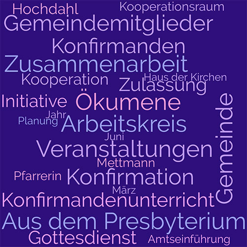Aus dem Presbyterium