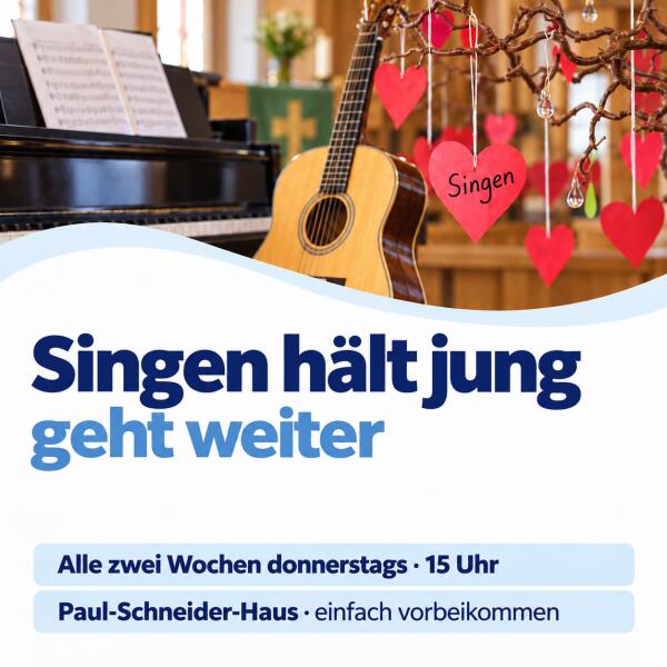 Singen hält jung Singen hält jung