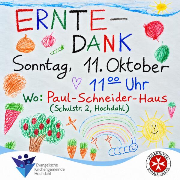 Buntes Erntedankfest für Familien